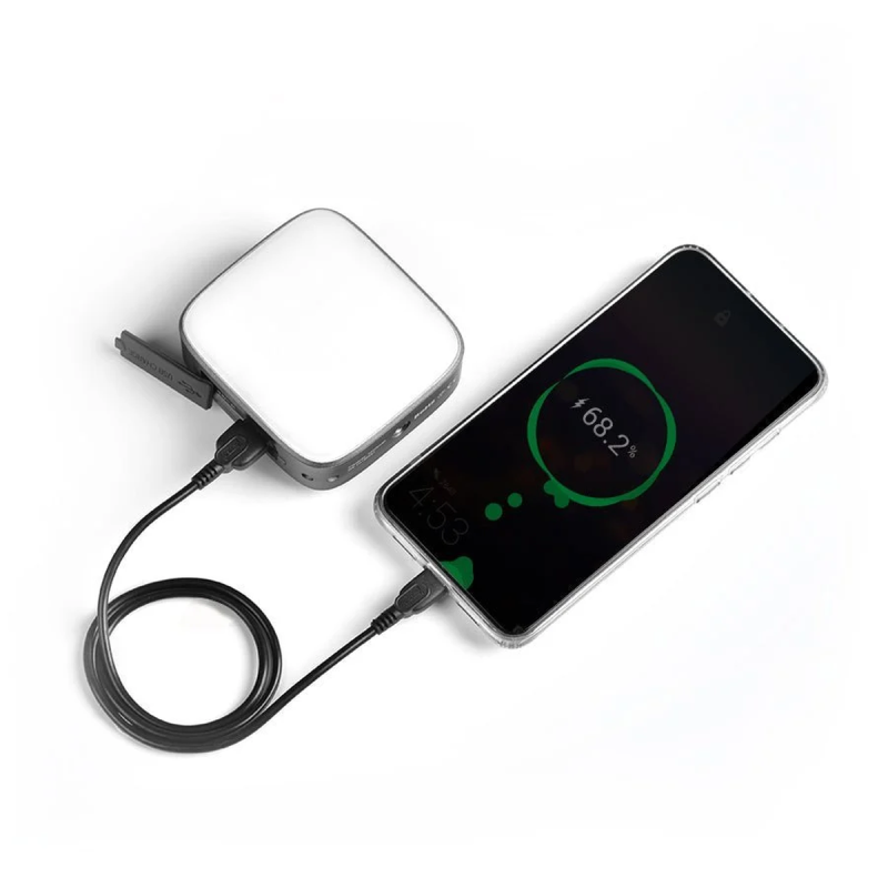 Φακός WUBEN F5 Grey Rechargeable Power Bank Camping & Tent LED Light