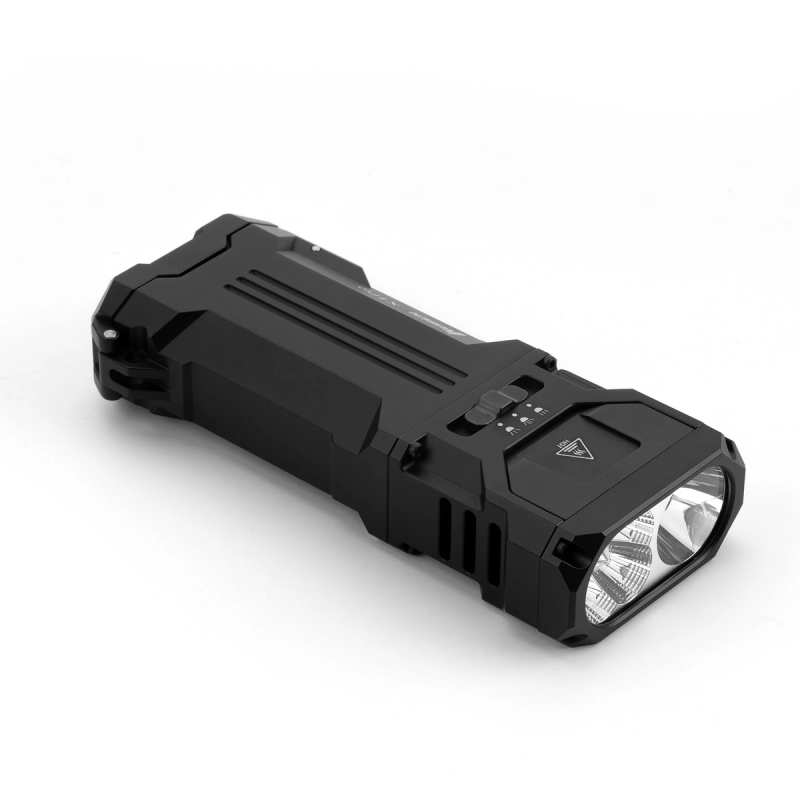 Φακός WUBEN X1 Pro Black 12300 Lumens Rechargeable EDC with Power Bank & Clip