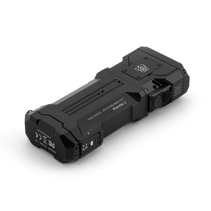 Φακός WUBEN X1 Pro Black 12300 Lumens Rechargeable EDC with Power Bank & Clip