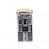 W5W 12V T10 W2,1X9,5D LED 4XSMD3528 ΛΕΥΚΟ (ΚΑΡΦΩΤΟ CAN-BUS) BLISTER 2ΤΕΜ. M-TECH