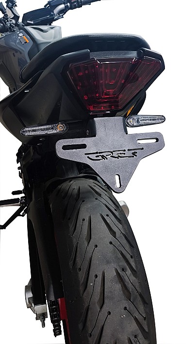 Σπαστή βάση πινακίδας  GREF Innovation για Yamaha MT 07 2015-2023
