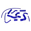 Samco Σιλικονούχα Κολάρα YAMAHA YZF R6 2006-2022 11τεμ