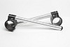 Motorcycle clip-on handlebars ? 45 mm, black, type Sport