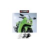 FABBRI Ανεμοθώρακας-Ζελατίνα Ninja 250R 08-12 (KN093)