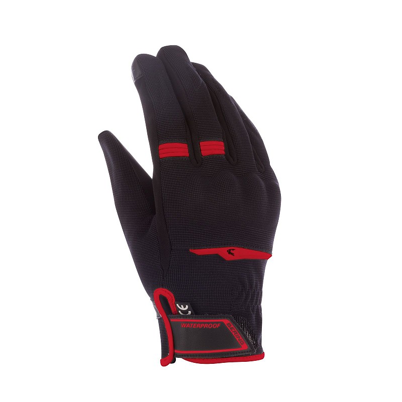 Bering Γάντια BORNEO EVO  black /red Waterproof