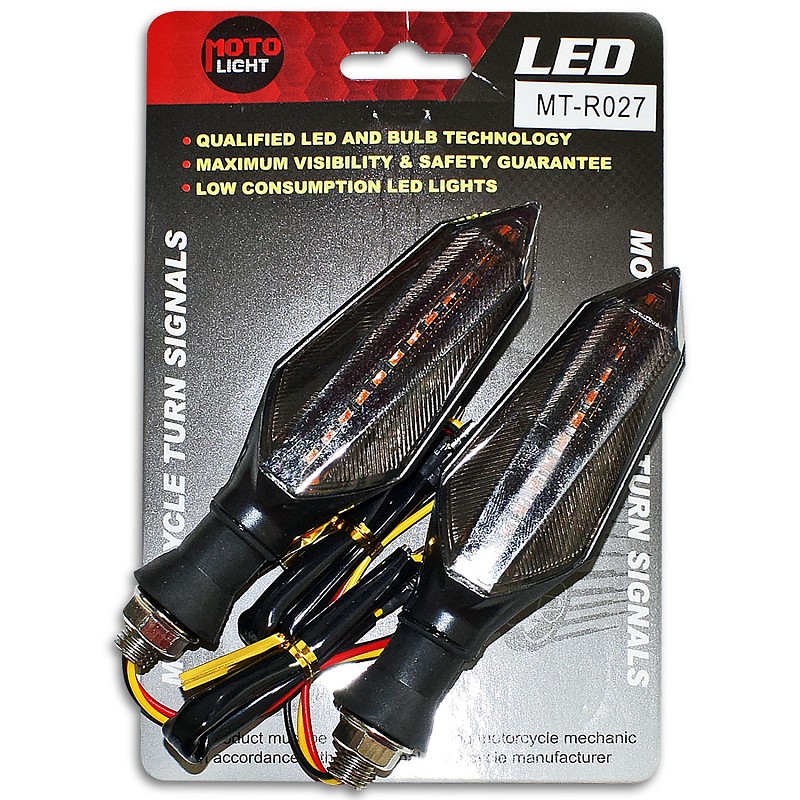 Led φλάς μοτοσυκλέτας 2τεμ