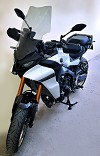 FABBRI Ανεμοθώρακας-Ζελατίνα  YAMAHA TRACER 900 GT (2018-2023)TOURING Light Smoke (Y200/LS)