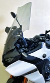 FABBRI Ανεμοθώρακας-Ζελατίνα  YAMAHA TRACER 900 GT (2018-2023)TOURING Light Smoke (Y200/LS)
