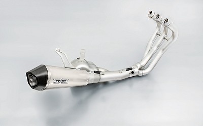 HYPERCONE, complete system (header, front muffler and rear muffler), EEC, 65 mm