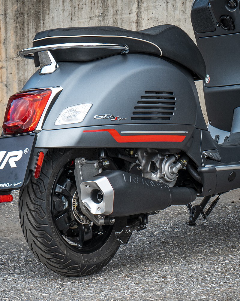 REMUS RS 2.0 RACING, stainless steel black
