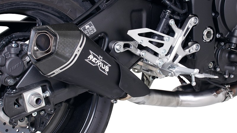 Racing connecting tube instead of original front silencer, Race (no EEC)