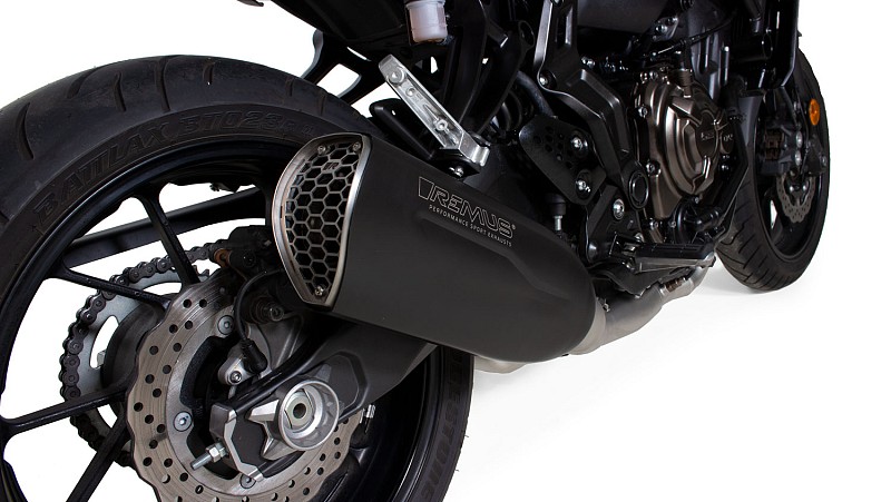 Slip On REMUS NXT (sport silencer with removable sound insert), stainless steel