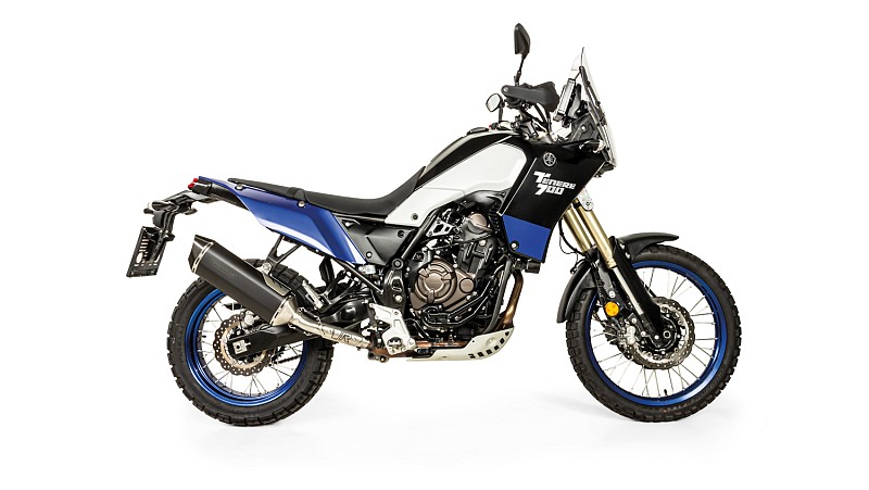 BLACK HAWK RACING Slip On (sport exhaust) with connection tube and removable sound insert, Stainless steel