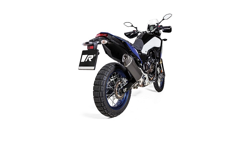 BLACK HAWK RACING Slip On (sport exhaust) with connection tube and removable sound insert, Stainless steel