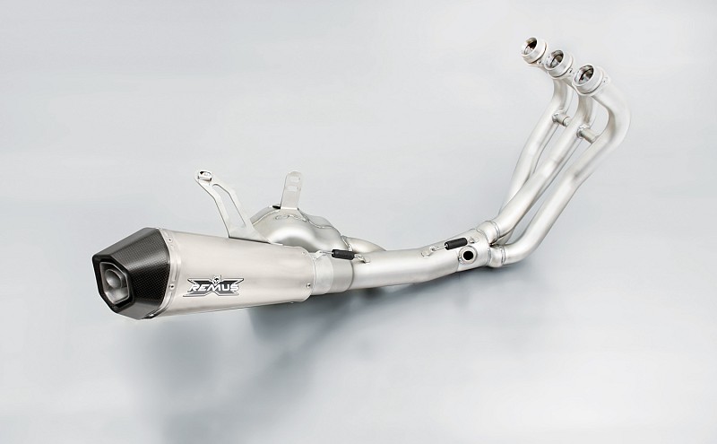 HYPERCONE, complete system (header, front muffler and rear muffler), EEC, 65 mm