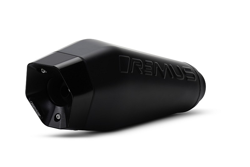 REMUS RS 2.0 RACING, stainless steel black
