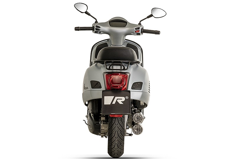 Slip-On REMUS Double MESH (sport silencer with removable sound insert), stainless steel brushed