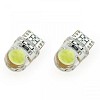 T10 W5W 12V W2,1X9,5D ΛΕΥΚΟ 5.600K 1XCOB LED ΣΙΛΙΚΟΝΗΣ(ΚΑΡΦΩΤΟ) 2ΤΕΜ.