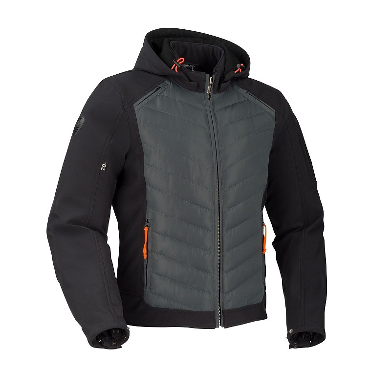 SEGURA Μπουφάν NATCHO (black-grey)