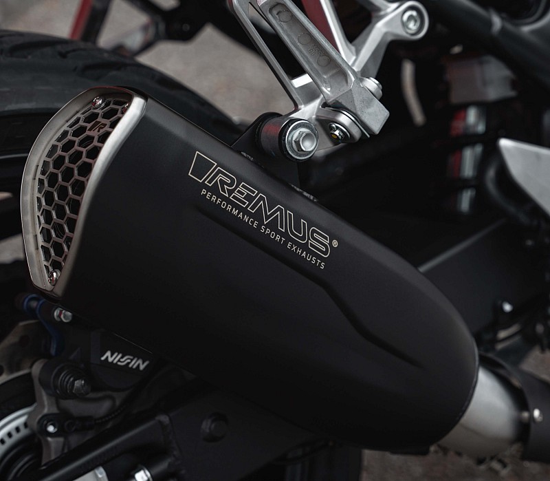 Slip On REMUS NXT Sport Exhaust Honda HONDA Trans-Alp XL 750 MY 2023=> 2-cylinder 67,5kW 2023=>