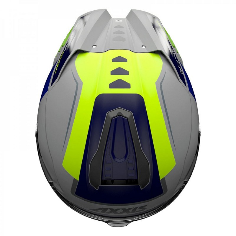 ΚΡΑΝΟΣ AXXIS FF122 HAWK SV EVO DAYTONA C2 ECE22.06 MATT ΓΚΡΙ