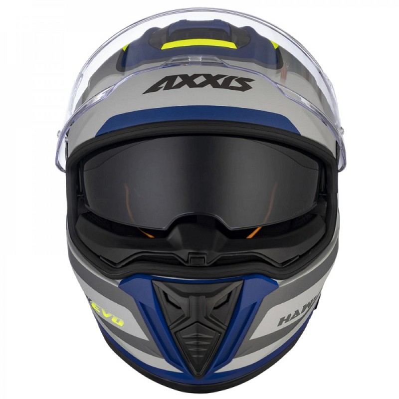 ΚΡΑΝΟΣ AXXIS FF122 HAWK SV EVO DAYTONA C2 ECE22.06 MATT ΓΚΡΙ