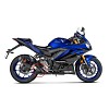 Optional Heat shield (Carbon) (for Slip-ons) (14-21) YZF R25 14-23/(15-21) R3 15-21