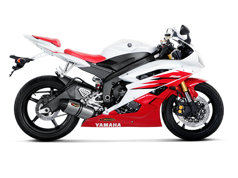 Τελικό street legal Hexagonal τιτανίου (06-07)   YZF R6 06-21