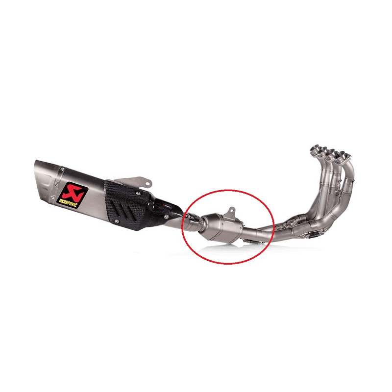 Optional Link Pipe (SS) Track day (08-23)   For (S-Y6R9-APT / S-Y6E9-APT) YZF R6 06-21