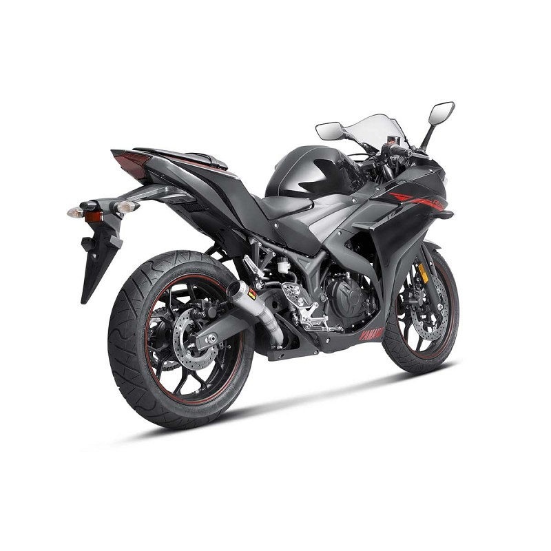 Τελικό street legal Round τιτανίου YZF R25 14-23/R3 15-21/MT-03 16-21