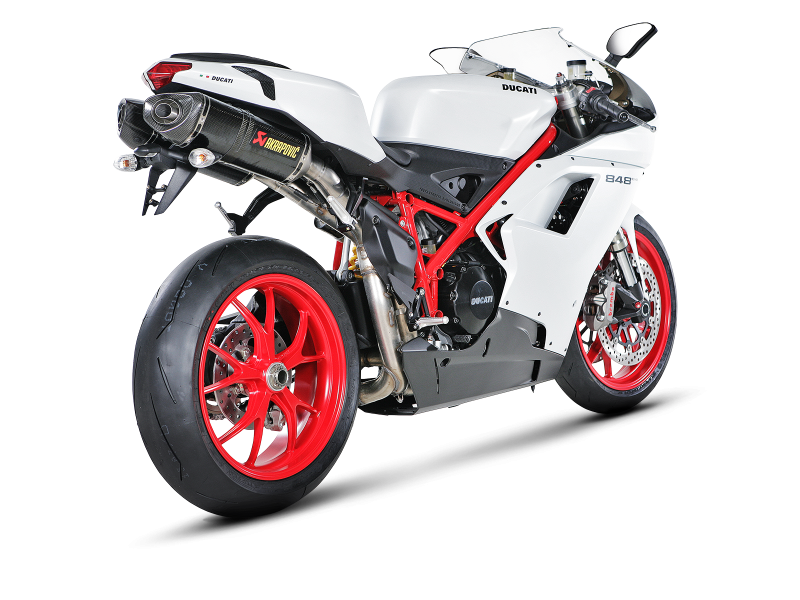 (2) Τελικα open Hexagonal Carbon   848 08-10/848 Evo 11-14/1098 / 1098 S 07-08/1098 R 08-09/1198 08-11/1198 S 2009
