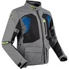 Μπουφάν μηχανής BAKUNDU Jacket Grey/Black/Black BTV832
