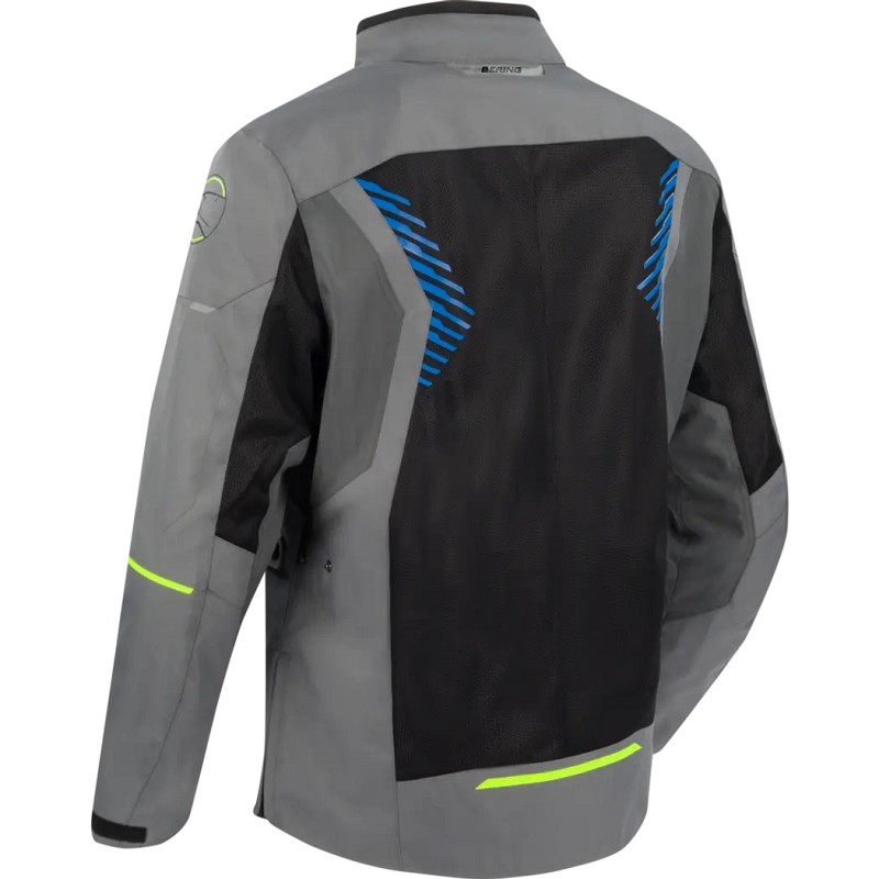 Μπουφάν μηχανής BAKUNDU Jacket Grey/Black/Black BTV832