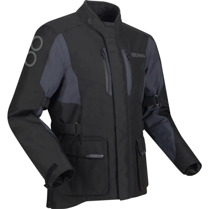 Μπουφάν μηχανής Jacket SIBERIA Black/Grey BTV858