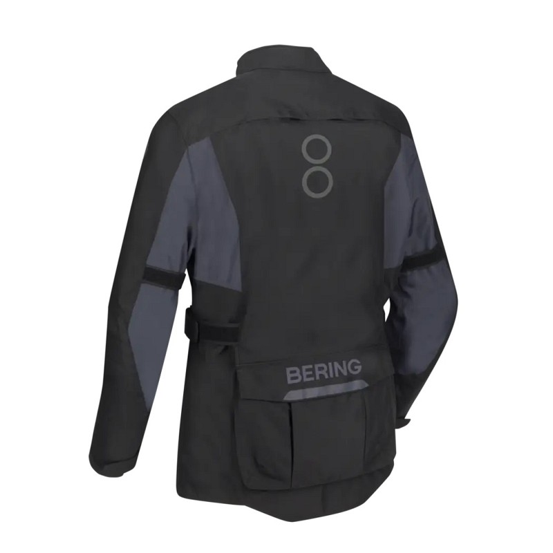 Μπουφάν μηχανής Jacket SIBERIA Black/Grey BTV858