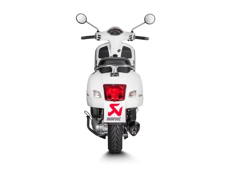 Τελικό street legal Hexagonal Black GTS 125 ie Super  17-20