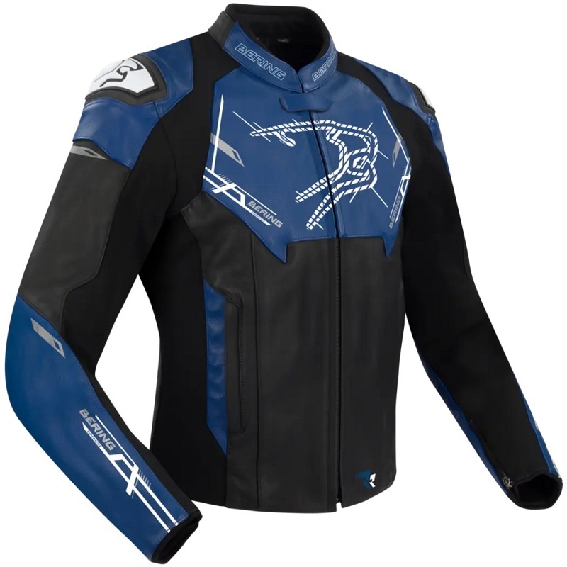 Μπουφάν μηχανής BERING Jacket SNAP Blue/Black BCB582