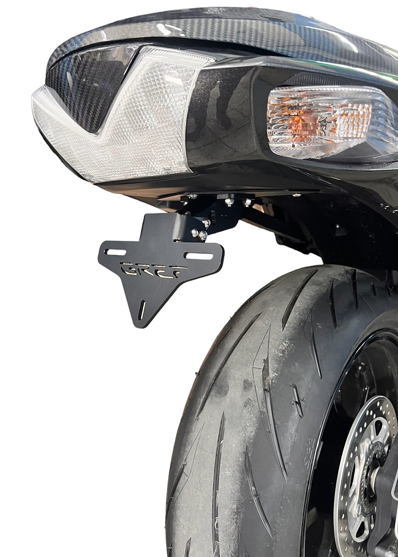 Αναδιπλούμενη βάση πινακίδας Kawasaki zzr 1400 gen2 (2012-2020)