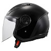 Κράνος O/F LS2  OF616 AIRFLOW II 22.06 BLACK GLOSS