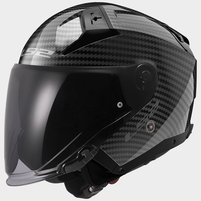 Κράνος O/F LS2 OF603 INFINITY II GLOSS CARBON 22.06