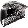 ΚΡΑΝΟΣ FULL FACE FF807 DRAGON ENTHUM GLOSS SILVER