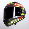 ΚΡΑΝΟΣ FULL FACE FF805 THUNDER GP AERO Replica Black