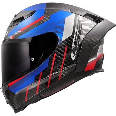 ΚΡΑΝΟΣ FULL FACE FF807 DRAGON TRAX GLOSS BLUE RED