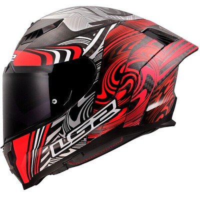 ΚΡΑΝΟΣ FULL FACE FF807 DRAGON ENTHUM GLOSS RED