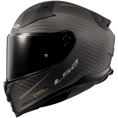 ΚΡΑΝΟΣ FULL FACE VECTOR II CARBON FF811 SOLID CARBON MAT ECE 22.06 |LS2