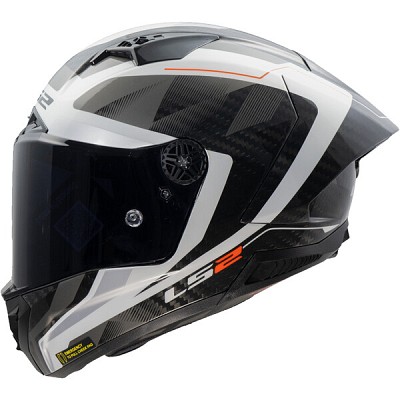ΚΡΑΝΟΣ FULL FACE FF805 THUNDER GP AERO RAUTE GLOSS White Grey