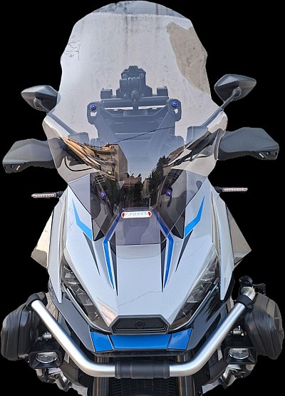 FABBRI Ανεμοθώρακας-Ζελατίνα ZONTES 368G ADV (2025) EXCLUSIVE (3660/LS ) LIGHT SMOKE