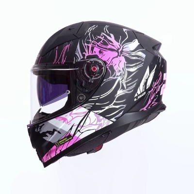 Κράνος F/F LS2 FF811 VECTOR II DARFLO Matt Black Pink ECE 22.06