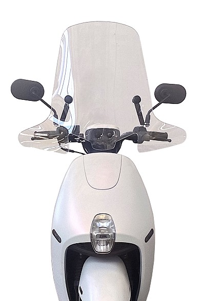 FABBRI Ανεμοθώρακας-Ζελατίνα SYM COLIBRI' 125 E5+ (2025) TOP ALTO (3665/A)