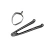 Optional Muffler bracket with Muffler clamp (Carbon) Ninja ZX-10 RR 17-20